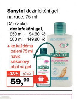 Sanytol dezinfekční gel na ruce