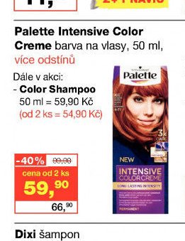Palette Intensive Color Creme barva na vlasy