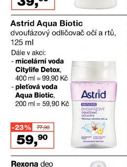 Astrid Aqua Biotic odličovač