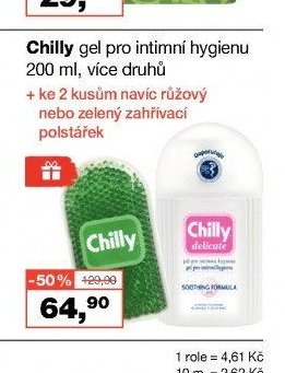 Chilly gel pro intimní hygienu, 200 ml