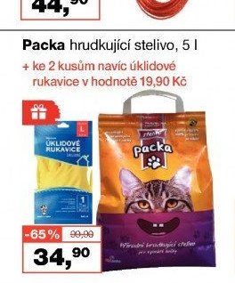 Packa hrudkující stelivo, 5 l
