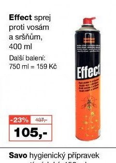 Effect sprej proti vosám a sršňům