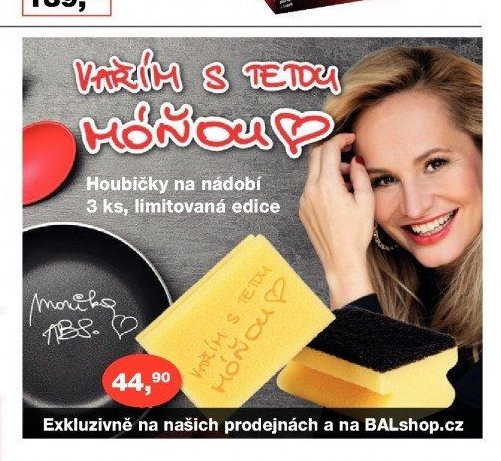Houbičky na nádobí