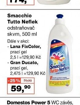Smacchio Tutto Neflek odstraňovač skvrn