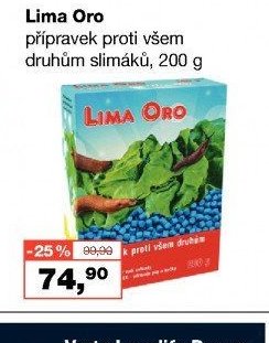 Lima Oro přípravek proti všem druhům slimáků, 200 g