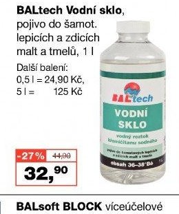 BALtech Vodní sklo, pojivo do šamot