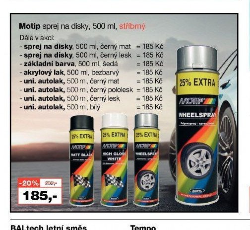 Motip sprej na disky, 500 ml