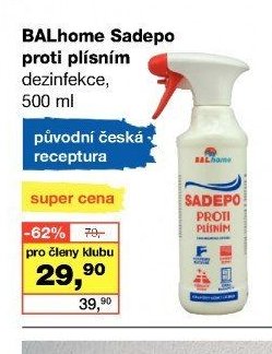 BALhome Sadepo proti plísním