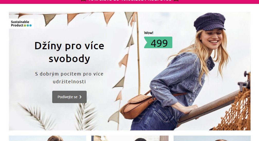 Džíny pro více svobody