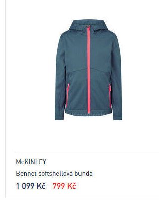 McKINLEY Bennet softshellová bunda
