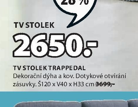 TV STOLEK TRAPPEDAL
