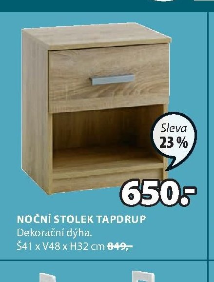 NOČNÍ STOLEK TAPDRUP