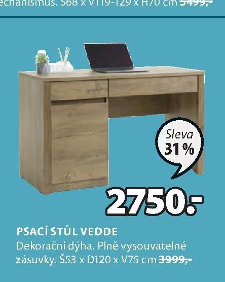 PSACÍ STŮL VEDDE