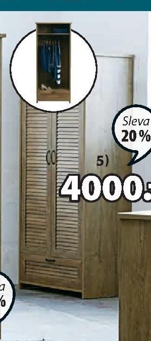 Série Manderup - Skříň 5)