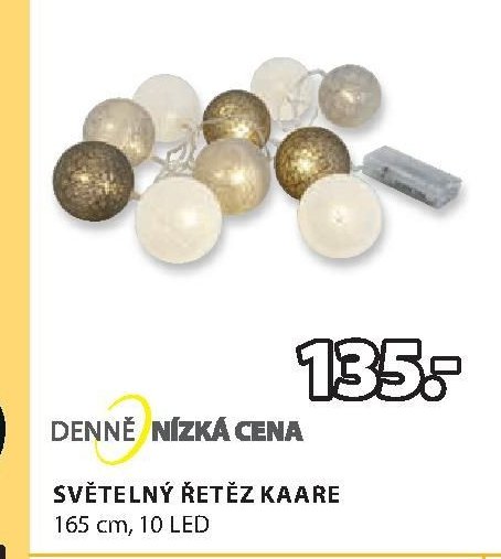 SVĚTELNÝ ŘETĚZ KAARE