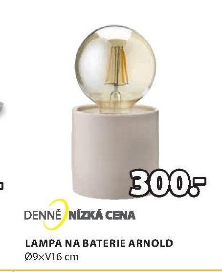 LAMPA NA BATERIE ARNOLD