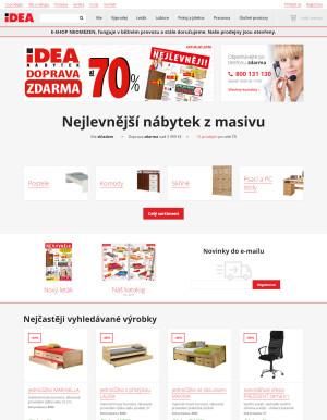 aktuální leták IDEA nábytek 24.8.2021-30.8.2021