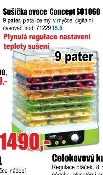 Sušička ovoce Concept SO1060