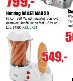 Hot dog GALLET MAH 50