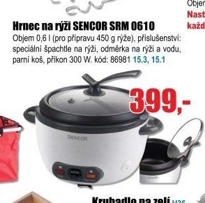 Hrnec na rýži SENCOR SRM 0610