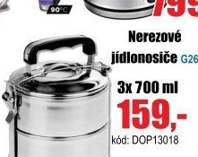 Nerezové jídlonosiče