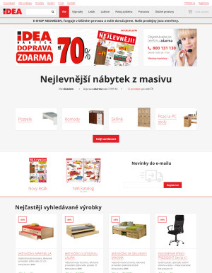 aktuální leták IDEA nábytek 31.8.2021-6.9.2021