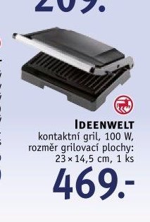 IDEENWELT kontaktní gril