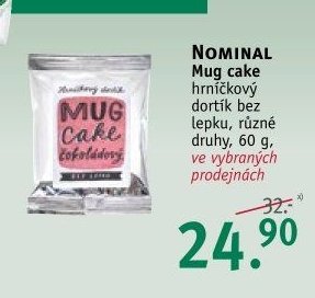 NOMINAL Mug cake