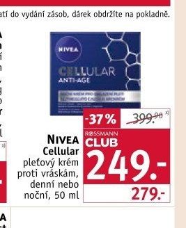 NIVEA CELLULAR pleťový krém proti vráskám, denní nebo noční, 50 ml