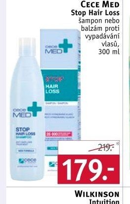 CECE MED Stop Hair Loss šampon nebo balzám proti vypadávání vlasů, 300 ml