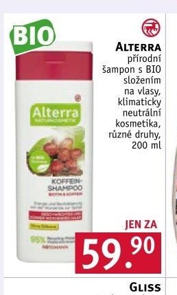 Alterra přírodní šampon