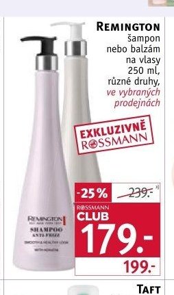 Remington šampon