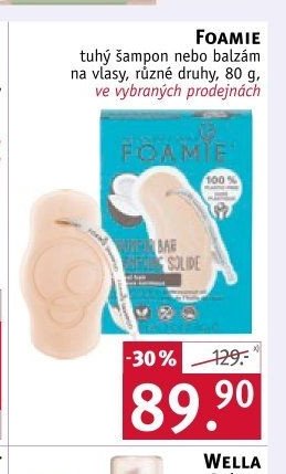 Foamie tuhý šampon