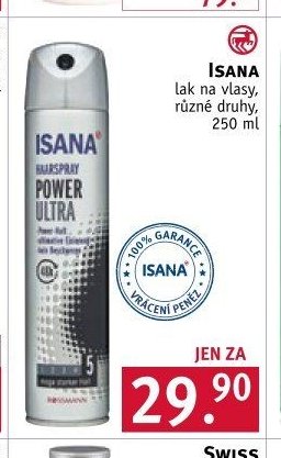 Isana lak na vlasy