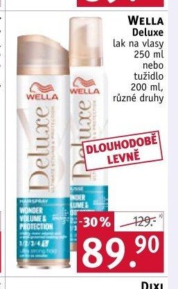 Wella Deluxe lak na vlasy
