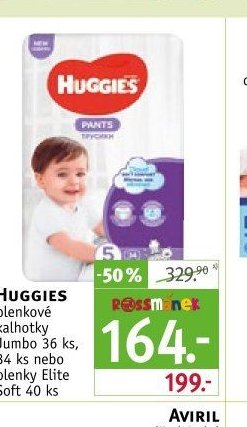 Huggies plenkové kalhotky