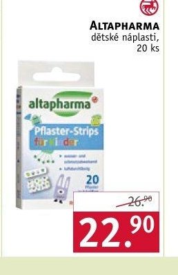 Altapharma dětské náplasti