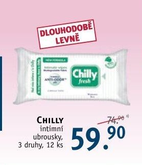 CHILLY intimní ubrousky