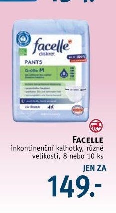 FACELLE inkontinenční kalhotky