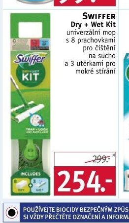 SWIFFER Dry + Wet Kit