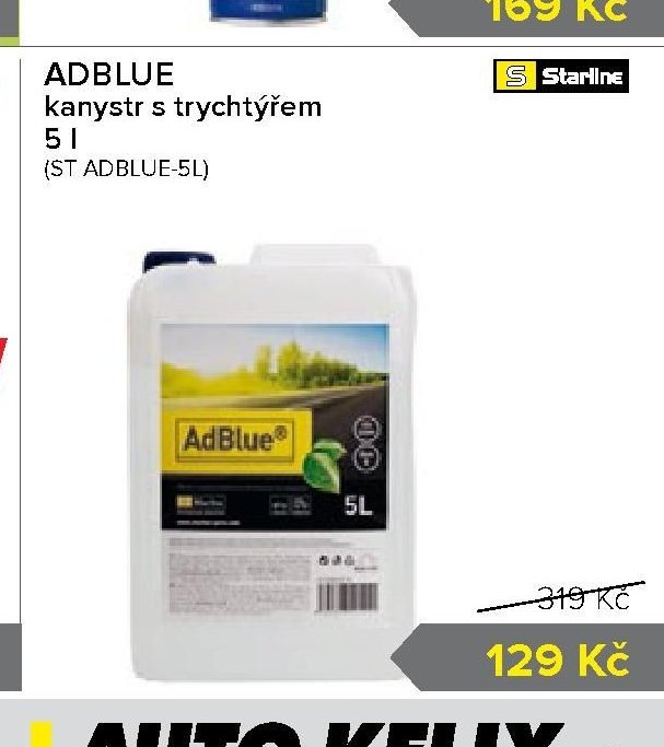 ADBLUE kanystr s trychtýřem 5 l