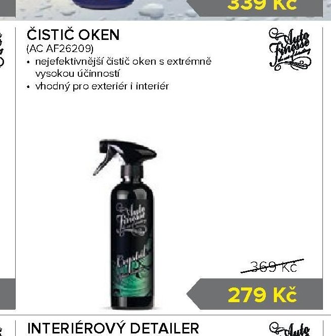 ČISTIČ OKEN