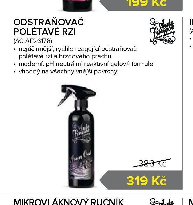ODSTRAŇOVAČ POLÉTAVÉ RZI