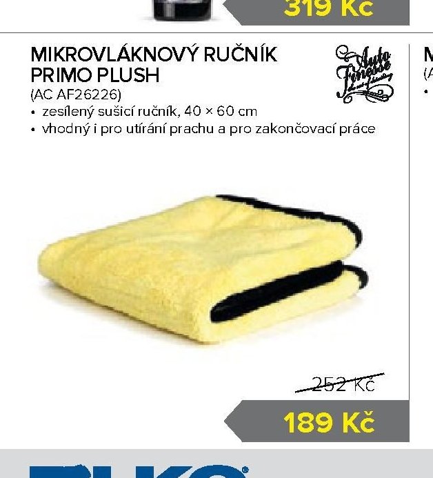 MIKROVLÁKNOVÝ RUČNÍK PRIMO PLUSH