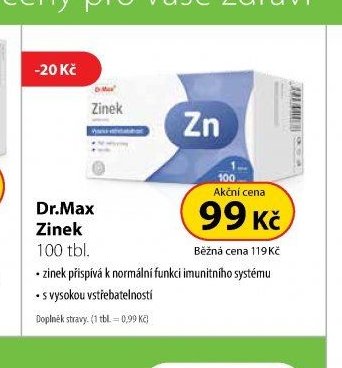 Dr.Max Zinek, 100 tbl.