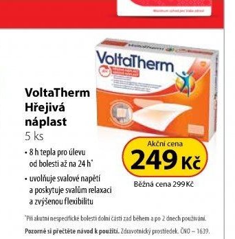 VoltaTherm Hřejivá náplast, 5 ks