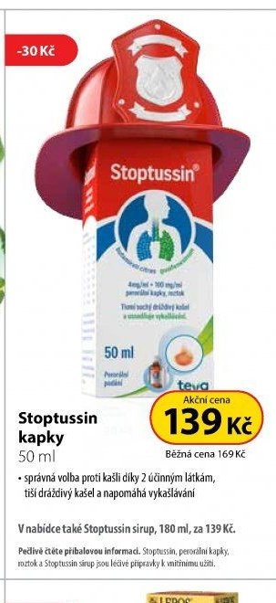 Stoptussin kapky