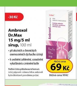Ambroxol Dr.Max 15 mg/5 ml sirup