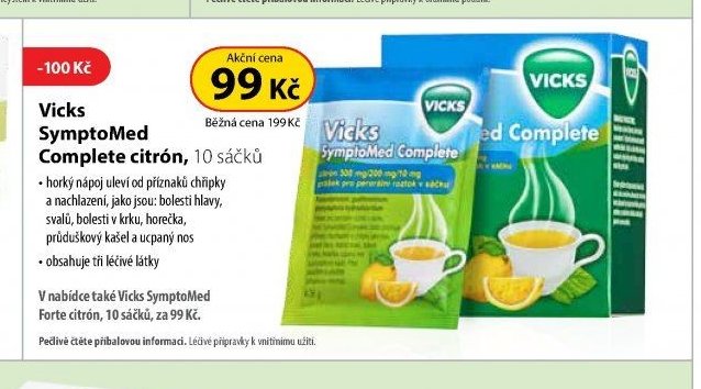 Vicks SymptoMed Complete citron