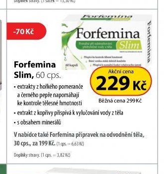 Forfemina Slim, 60 cps.